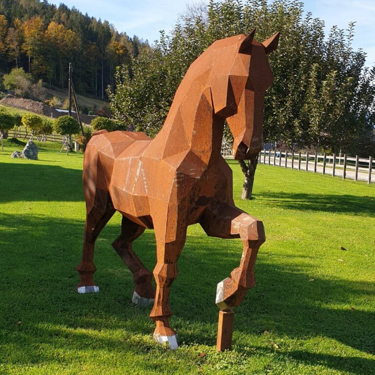Pferd Designart Kunst Metallkunst Dekor